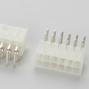 Molex-Stecker 4,2mm Abstand Mini Fit 12-poliges Leiterplatte kabel zum Platinen wafer rechtwinklig 5557 874270203 39301020 15271514 26013127