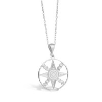 Collier Inanna Déesse Ishtar en acier inoxydable 316L plaqué or 18 carats, bijoux zoroastriens, collier étoile sumérienne Vénus