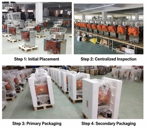 ตู้กดน้ำผลไม้สดอัตโนมัติแบบไร้คนดูแล พร้อมเครื่องนับยอดขายดิจิทัล สถานีประหยัดแรงงานสำหรับบุฟเฟ่ต์โรงแรมและร้านค้าแฟรนไชส์ - Product Image 6