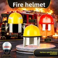 Casco de Seguridad Resistente al Fuego Certificado para Bomberos, Modelos 97/02/14/17 para Rescate de Emergencia y Lucha Contra Incendios, Venta al Por Mayor del Fabricante