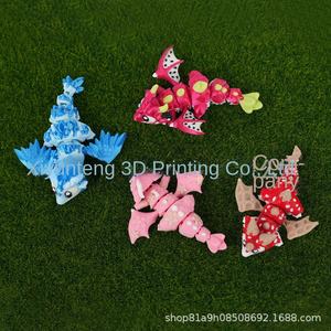 Juego de Huevos de Dragón Impresos en 3D de PLA de Alta Calidad, Coloridos, Figuras Decorativas Divertidas para Regalos de Cumpleaños o Festivos - Product Image 4