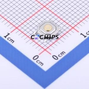 TC-0522C-1.5-160G Tactile Switch SMD-4P,5.2x5.2mm Switch Single Pole Single Throw Round Button 1.6N Vertical Mount - Product Image 1