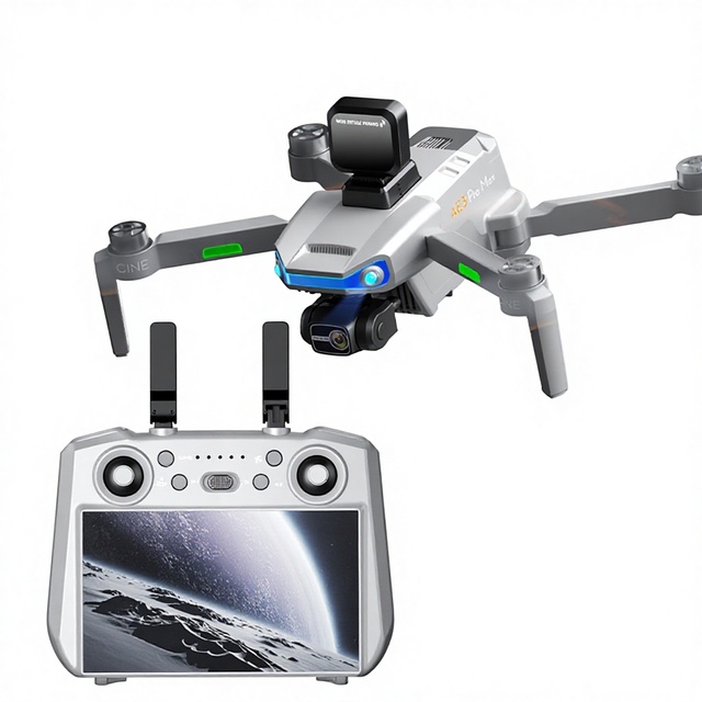 Cross-Border AE3 Drone Remote Controller 4K Camera Beginner-Friendly Brushless Motor GPS Three-Axis Gimbal Obstacle Plastic