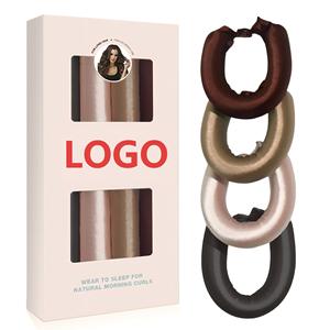 Fer à boucler sans chaleur pour la nuit avec foulard, outil de coiffure multifonctionnel pour cheveux bouclés à porter pendant le sommeil – Offre Spéciale - Product Image 1