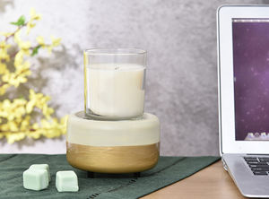 เครื่องอุ่นน้ำหอมสำหรับอุ่นเทียนหอมหรือแว็กซ์เมลท์และทาร์ตเพื่อเพิ่มความสดชื่นให้กับห้อง - Product Image 5