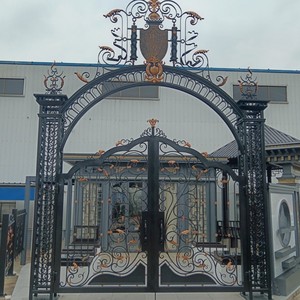 Barrière de fenêtre moderne en <span class=keywords><strong>fer</strong></span> <span class=keywords><strong>forgé</strong></span> pour chambre à coucher, garde-corps de <span class=keywords><strong>baie</strong></span> vitrée, filet antivol, garde-corps de rebord de fenêtre pour salon et balcon - Product Image 4