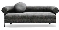 Canapé individuel de style moderne avec structure en contreplaqué d'eucalyptus, chaise de salon et de bureau en bois, en promotion