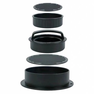 Round Manual Burger <strong>Presser</strong> Thickened Metal and PP Mold for <strong>Cooking</strong> Meat Hamburger Tool - Product Image 5