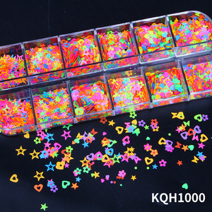 Adornos de Uñas 3D de Alta Calidad, 12 Compartimentos/Caja, Cristales Brillantes, Diamantes de Imitación, Decoraciones Mixtas para Uñas - Product Image 4