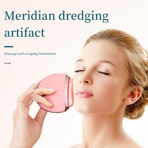 เครื่องขัดผิวหน้าแบบสั่นสะเทือน Meridian Dredging Artifact สำหรับยกกระชับใบหน้า แบบพกพา ชาร์จผ่าน USB ทำจากพลาสติก - Product Image 2