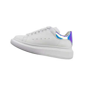 Luxurious Retro White Sneakers-Simple Fashionable Casual Women's Men's Shoes Anti-Odor Thick-Soled Sports Shoes Cushioning - Product Image 1