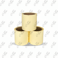 Étiquettes en papier hydrosolubles pour contenants alimentaires, hautement solubles dans l'eau, adhésif acrylique écologique, design personnalisé
