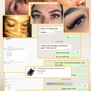 Winky Beauty – Extension de cils coréenne Pbt, cils individuels en soie 0.03-0.15 Premium noir mat, Extension de cils classique - Product Image 6