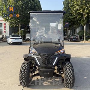 Voiturette de <span class=keywords><strong>golf</strong></span> électrique homologuée pour la route en <span class=keywords><strong>Californie</strong></span>, nouvelle conception, voiturettes de <span class=keywords><strong>golf</strong></span> personnalisées, batterie lithium 60V, autonomie 80-100 km, certifiée CE - Product Image 4