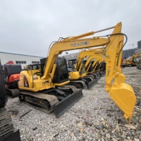 Miniexcavadoras Komatsu PC70 Usadas, Excavadora Komatsu PC70-8 de Japón, Miniexcavadoras Hidráulicas de Segunda Mano en Venta