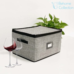 Couvercle et poignée de haute qualité, boîte de rangement <span class=keywords><strong>pour</strong></span> <span class=keywords><strong>verres</strong></span> <span class=keywords><strong>à</strong></span> vin, gobelets pliables - Product Image 6