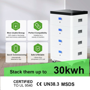 48V 51.2V 10Kw 15Kw 30Kw lityum Lifepo4 pil güneş enerjisi depolama sistemi ev kullanımı BMS koruma ile bölünmüş tipi - Product Image 2