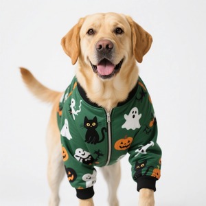 Joymay Tùy Chỉnh Halloween Con Chó Thiết Kế Quần Áo Mùa Hè Thân Thiện Với Môi Thoải Mái Thoáng Khí Polyester Pet Áo Khoác In - Product Image 2