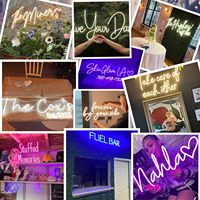 Letreros de Neón LED Acrílicos Personalizables con Nombre para Bodas, Cumpleaños, Negocios, Decoración de Paredes de Tiendas y Dormitorios