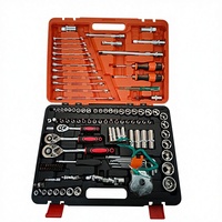 Ensemble d'outils de réparation automobile en acier au carbone, kit d'outils à main avec étui rigide pour l'entretien des voitures, garantie d'un an, support personnalisé OEM