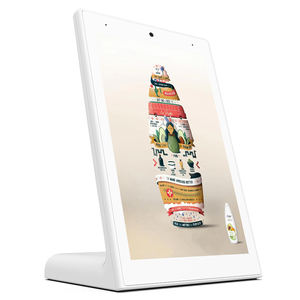 Tablette Android tactile capacitif de bureau en forme de L avec WIFI POE RJ45, tablette Android IPS de 10 pouces en forme de L pour la commande en libre-service - Product Image 1