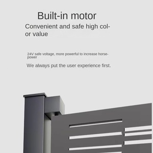 Chất lượng cao nhôm gấp cổng tự động bên ngoài slat trượt cổng nhôm hàng rào Bảng điều chỉnh cổng - Product Image 3