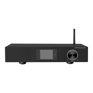 Amplificateur <span class=keywords><strong>audio</strong></span> haute fidélité 550W, appareil de streaming sans fil, décodage DSP DAC, entrée phono vinyle MM, sortie subwoofer - Product Image 2