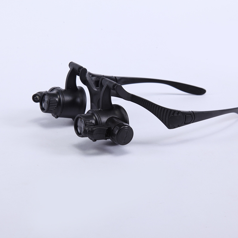 Gafas Hawkers Lupa De Doble Ojo 10X 15X 20X 25X, Lupa Con Luz LED, Diadema, Joyeru00eda