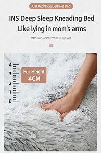 Tempat Tidur Hewan Peliharaan Mewah Empuk Ortopedi, Tempat Tidur Anjing Besar, Alas Anjing, Matras Hewan Peliharaan, Perlengkapan Hewan Peliharaan Hangat Musim Dingin, Sofa Lepas Pasang yang Dapat Dicuci - Product Image 5