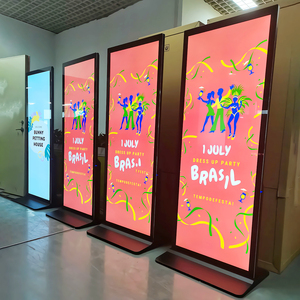 बड़ी फुल स्क्रीन 75 85 इंच फुल एचडी वर्टिकल एलसीडी फुल स्क्रीन फ्री स्टैंडिंग डिजिटल साइनेज कियोस्क स्वागत प्रकाशन प्रदर्शन - Product Image 2