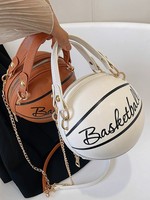 Sac de sport vintage personnalisé pour femme, nouveau style hiver, bandoulière portable pour basketball et football