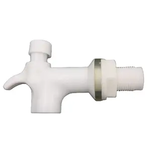 Plastic faucet household kitchen 4 pontos 6 pontos torneira máquina de lavar água rápida abertura única água fria bocal