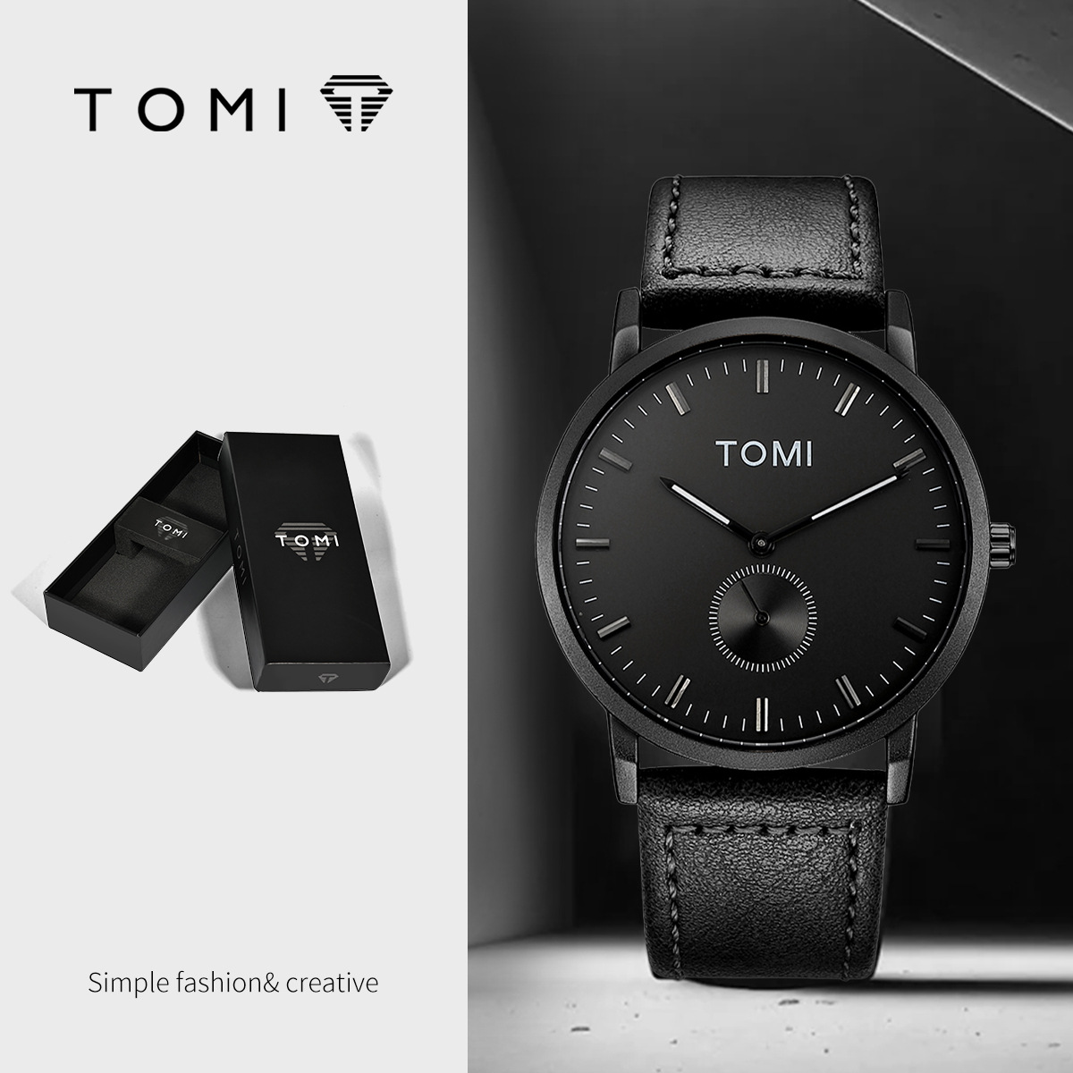 1 T073 ผู้ชาย สีดำ