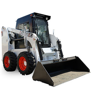 उच्च गुणवत्ता वाली मिनी स्किड स्टीड लोडर एपा/यूरो 5 डीजल मिनी स्किड स्टीयरिंग लोडर क्रॉलर ड्राइविंग शैली मिनी व्हील लोडर - Product Image 1