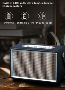 Cổ Điển Di Động Cho <span class=keywords><strong>Bluetooth</strong></span> Loa Nhiều Kết Nối Không Dây Chế độ Cho Ngoài Trời Nhà Máy Tính Để Bàn Âm Thanh Nhà Máy OEM - Product Image 5