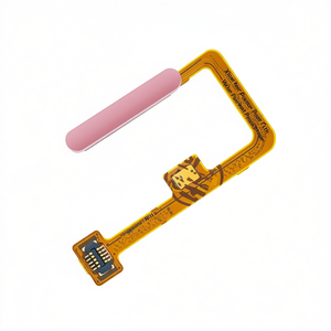 Cable flexible para botón de encendido Xiaomi Mi11 Lite con lector de huellas dactilares, diseño de barra rosa - Product Image 2