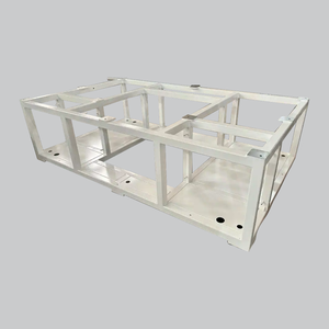 Premium Stainless Steel 304 Sheet Metal Base for Equipment - Heavy <b>Machinery</b> Use, Reinforced Structure - Product Image 1