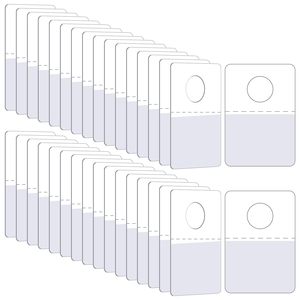 Clear PET Adhesive Hooks for Invisible Product Display on Pegboard Racks - Product Image 6