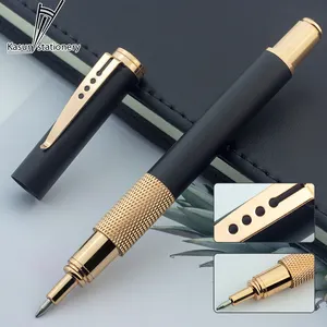 Hot Koop Hoge Kwaliteit Luxe Rose Gold Plating Metalen Roller Pen Met Custom Logo Kleur