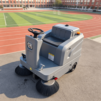 Balayeuse de voirie électrique neuve, à balayage à sec et humide, entièrement fermée, haute efficacité, 9000/h, autonomie de 2-3h