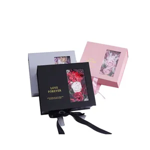Cajas de regalos 또는 시장 포장 선물 상자 사용자 정의 디자인 포장 상자 신제품 플립 귀여운 미니 메이크업 플립 선물 상자