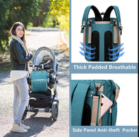 Sac à langer portable de grande capacité pour lit bébé sac à langer pour maman sac à dos sac à langer portable avec table à langer