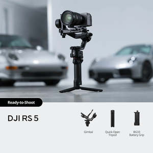 RS 5 3 Axis <b>Gimbal</b> for <b>Camera</b> Portable Handheld Support for Outdoor Filming Setup Video Use 3 Axis <b>Camera</b> - Product Image 4