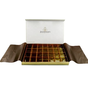 Hộp Quà Đóng Cửa Từ Tính Dạng Lì Mới Bán Chạy Nhất Bao Bì Bánh <span class=keywords><strong>Macaron</strong></span> Sô Cô La - Product Image 2