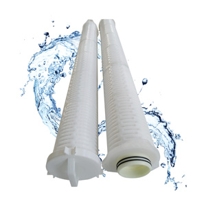 Élément filtrant pliable haute qualité à pores de 1/5 micron, grand débit, pour filtration de l'eau - Product Image 1