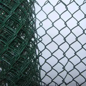 2024定制尺寸50英尺低碳钢丝链环围栏制造机钢丝围栏链环