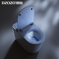 Capteur d'ouverture automatique autonettoyant Chasse d'eau Siphonique automatique Cuvette de toilette électronique Wc Intelligent APP Control Smart Toilette
