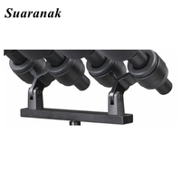 BD-UV3004 4 condenseur filaire speeching microphones avec un stand pour salle de conférence/salle de classe/interviewer