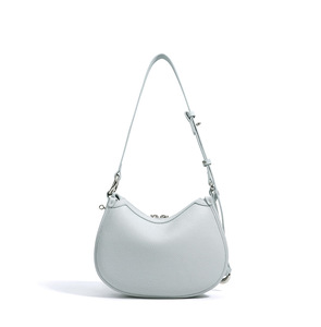 <span class=keywords><strong>Sac</strong></span> à main classique de luxe pour femmes en cuir véritable tressé, <span class=keywords><strong>sac</strong></span> à main demi-lune avec bandoulière réglable, sacs à main à porter sur l'épaule - Product Image 5