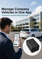 Traceur GPS magnétique Trevaron Auto 5200mAh pour la gestion de flotte d'entreprise, abonnement au moniteur de véhicule via application requis
